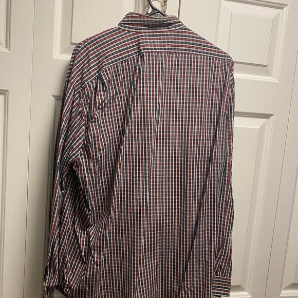 Polo Ralph Lauren Marlowe Red/Blue Stripes L/S Button Down Dress Shirt -Men's XL - Picture 10 of 15